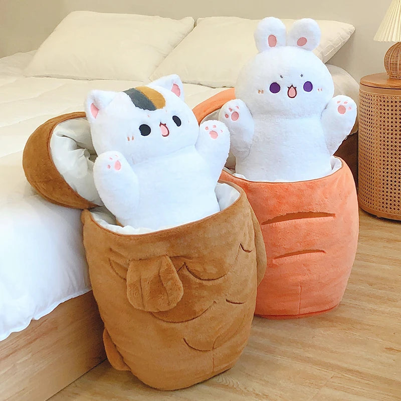 Cat Taiyaki Fish Plush