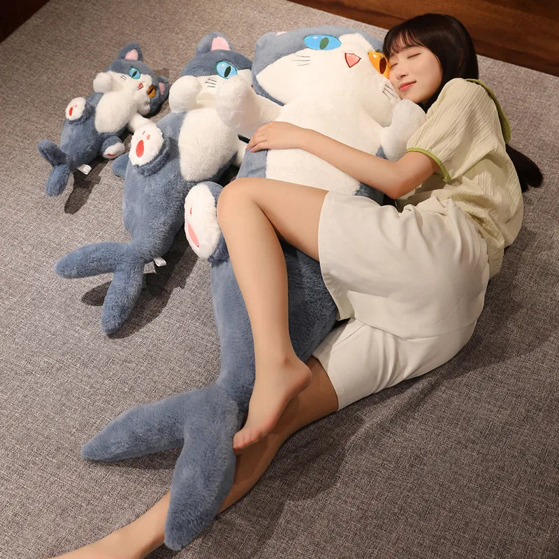 Cat Shark Plush Pillow