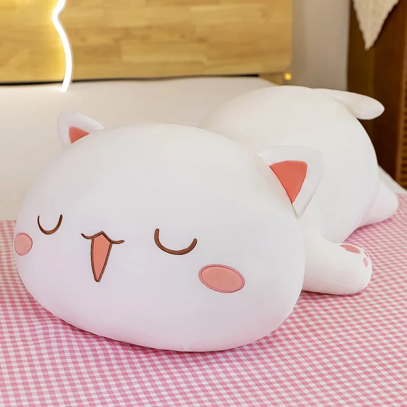 Kawaii Sleepy Cat Plush