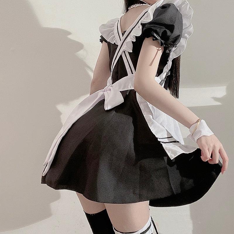 Japanese Cat Cafe Maid Set - Costume - Femboy Fatale