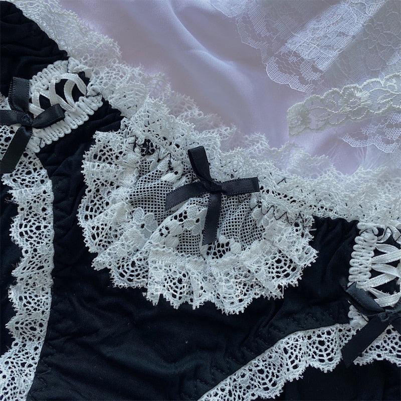 Maid Lace Panties - Underwear - Femboy Fatale