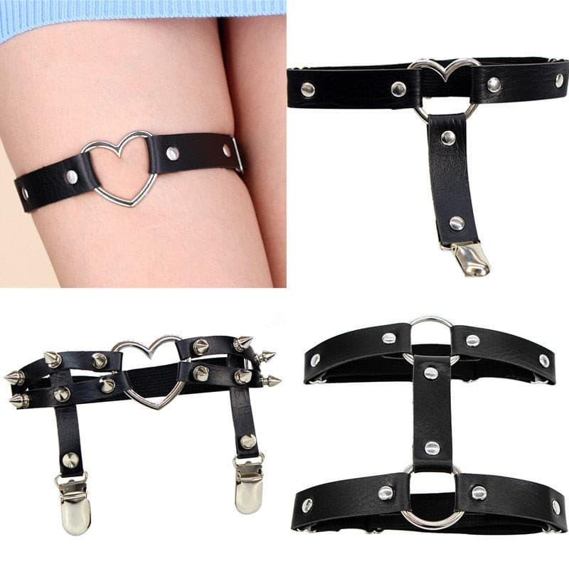 Leather Garter Collection Leather Garter Collection