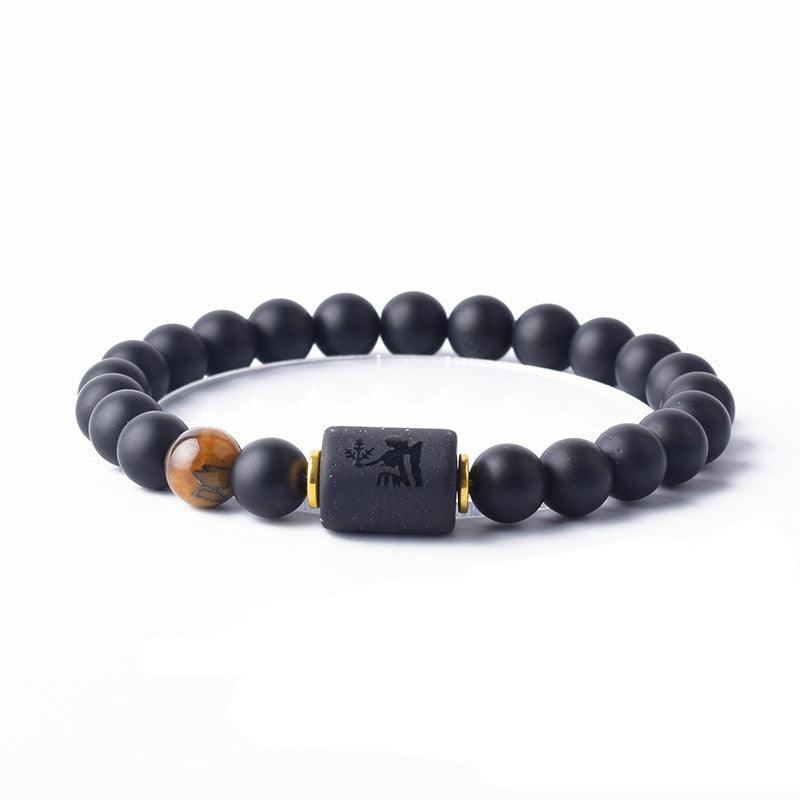 Zodiac Bead Bracelet - Virgo / 17cm (6.69inch) Bracelet - Femboy Fatale