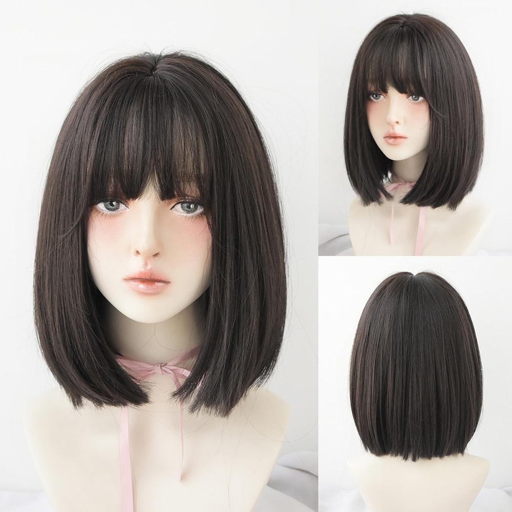 Bob Cut Wig Collection - 9 Wigs - Femboy Fatale