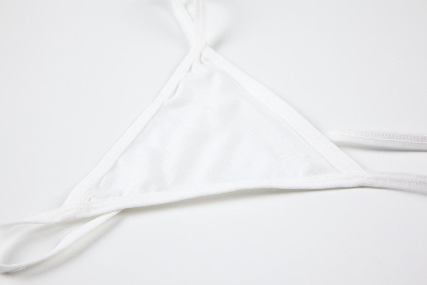 Sleeveless Cropped School Uniform Lingerie Set - Lingerie - Femboy Fatale
