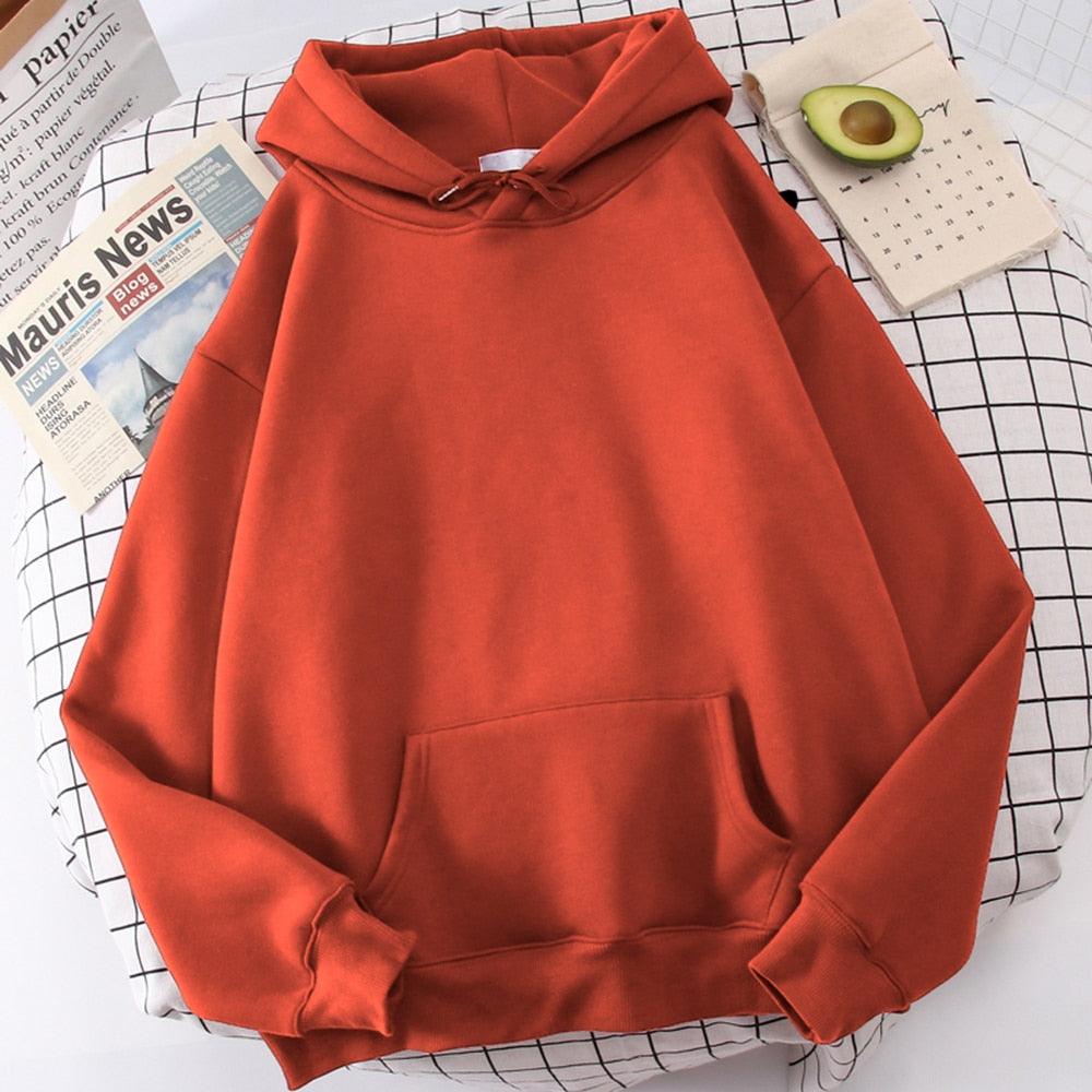 Oversized Hoodie Collection - Brick Red / S Hoodie - Femboy Fatale