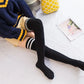 Soft Coral Fleece Striped Socks Collection