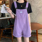 Purple and Black Rompers - Rompers - Femboy Fatale