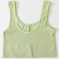 Ribbed Seamless Tank Crop Top - Light Green / M Apparel - Femboy Fatale