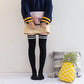 Soft Coral Fleece Striped Socks Collection