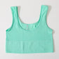 Ribbed Seamless Tank Crop Top - Matcha / M Apparel - Femboy Fatale