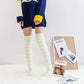 Soft Coral Fleece Striped Socks Collection