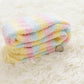 Soft Coral Fleece Striped Socks Collection