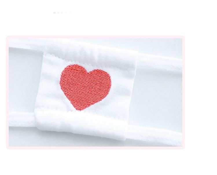 Japanese Nurse Heart Micro Bikini Collection - apparel - Femboy Fatale