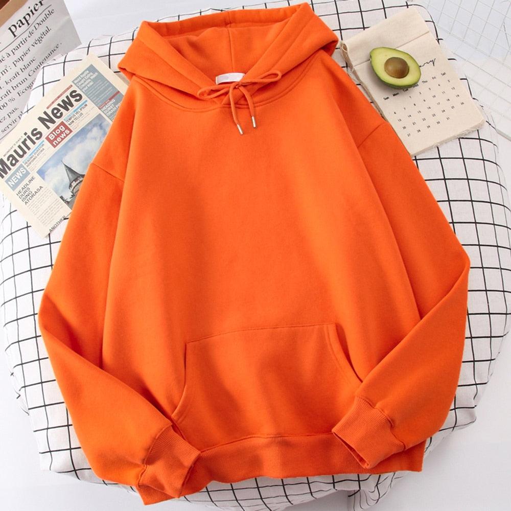Oversized Hoodie Collection - Orange / S Hoodie - Femboy Fatale