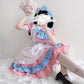 Kawaii Lolita Pink & Blue Maid Outfit - Costumes - Femboy Fatale