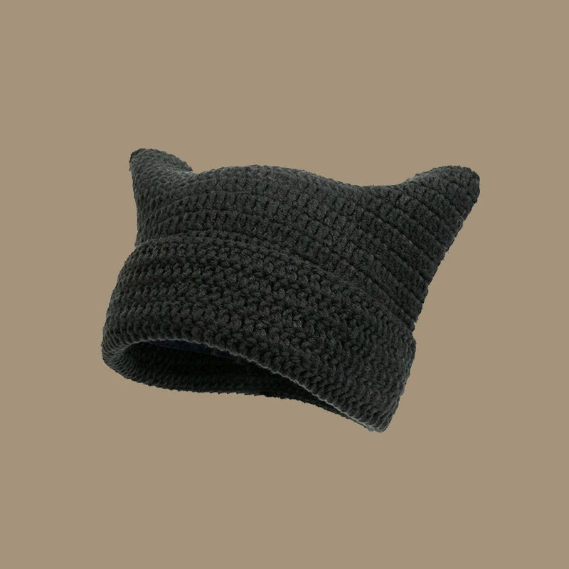 Striped Cat Ears Beanie Collection