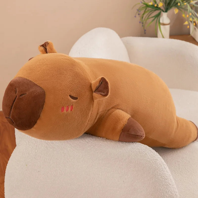 Kawaii Sleepy Capybara Plush