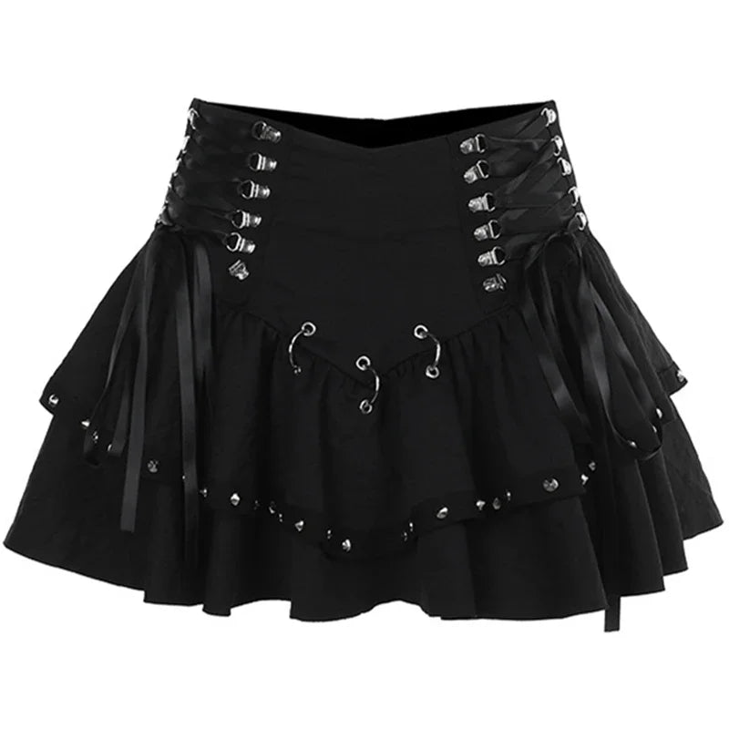 Black Grunge Skirt