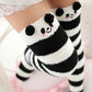 Kawaii Striped Animal Thigh High Socks - Panda Apparel - Femboy Fatale