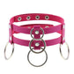 Rose Leather Choker Collection - Choker - Femboy Fatale