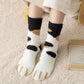 Cat Paw Print Plush Socks