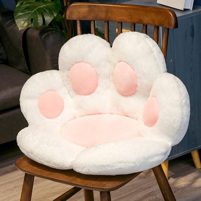 Cat Paw Pillow - 70cm x 60cm / White Pillow - Femboy Fatale