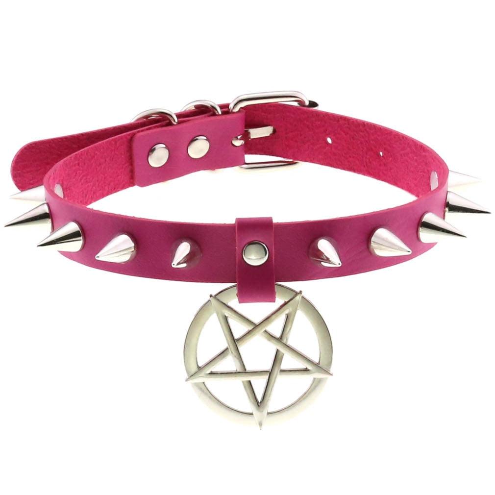 Rose Leather Choker Collection - 21 Choker - Femboy Fatale