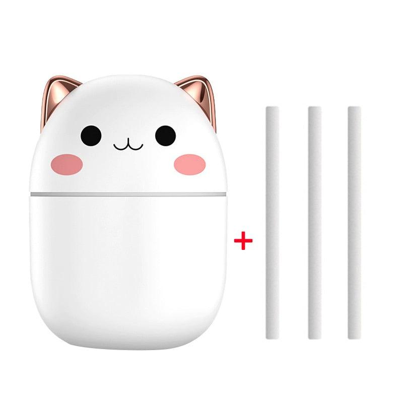 Kawaii Cat Room Humidifier 200mL - White Humidifier - Femboy Fatale