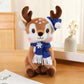 Kawaii Christmas Deer Plush