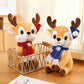 Kawaii Christmas Deer Plush