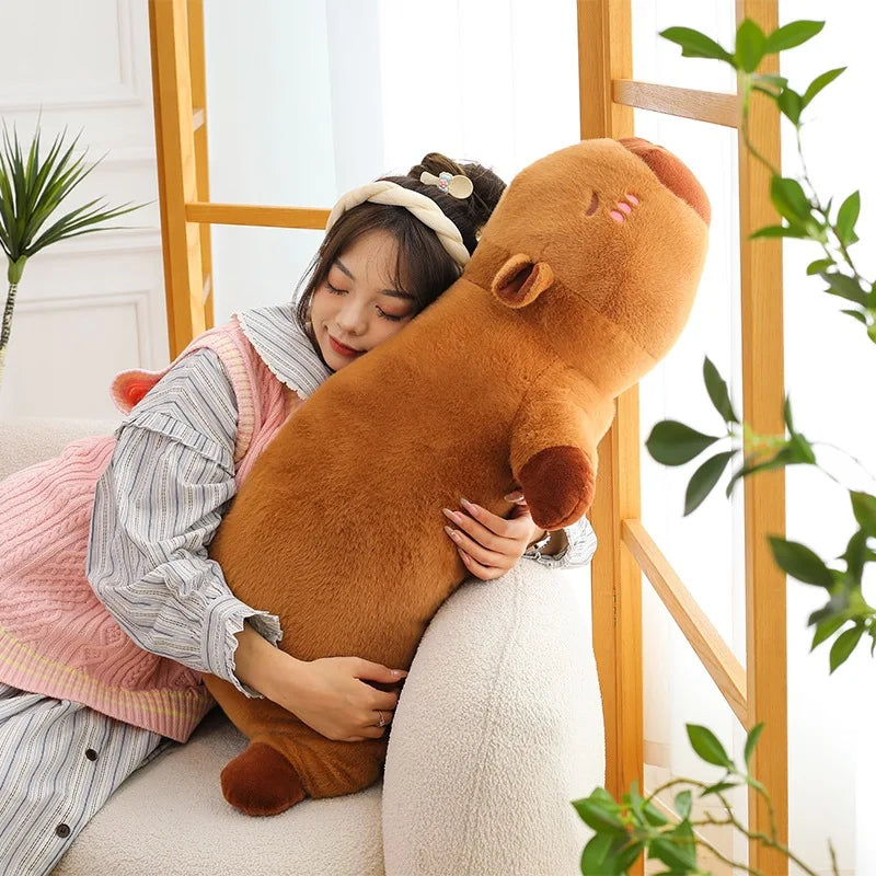 Kawaii Sleepy Capybara Plush