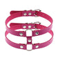 Rose Leather Choker Collection - 25 Choker - Femboy Fatale