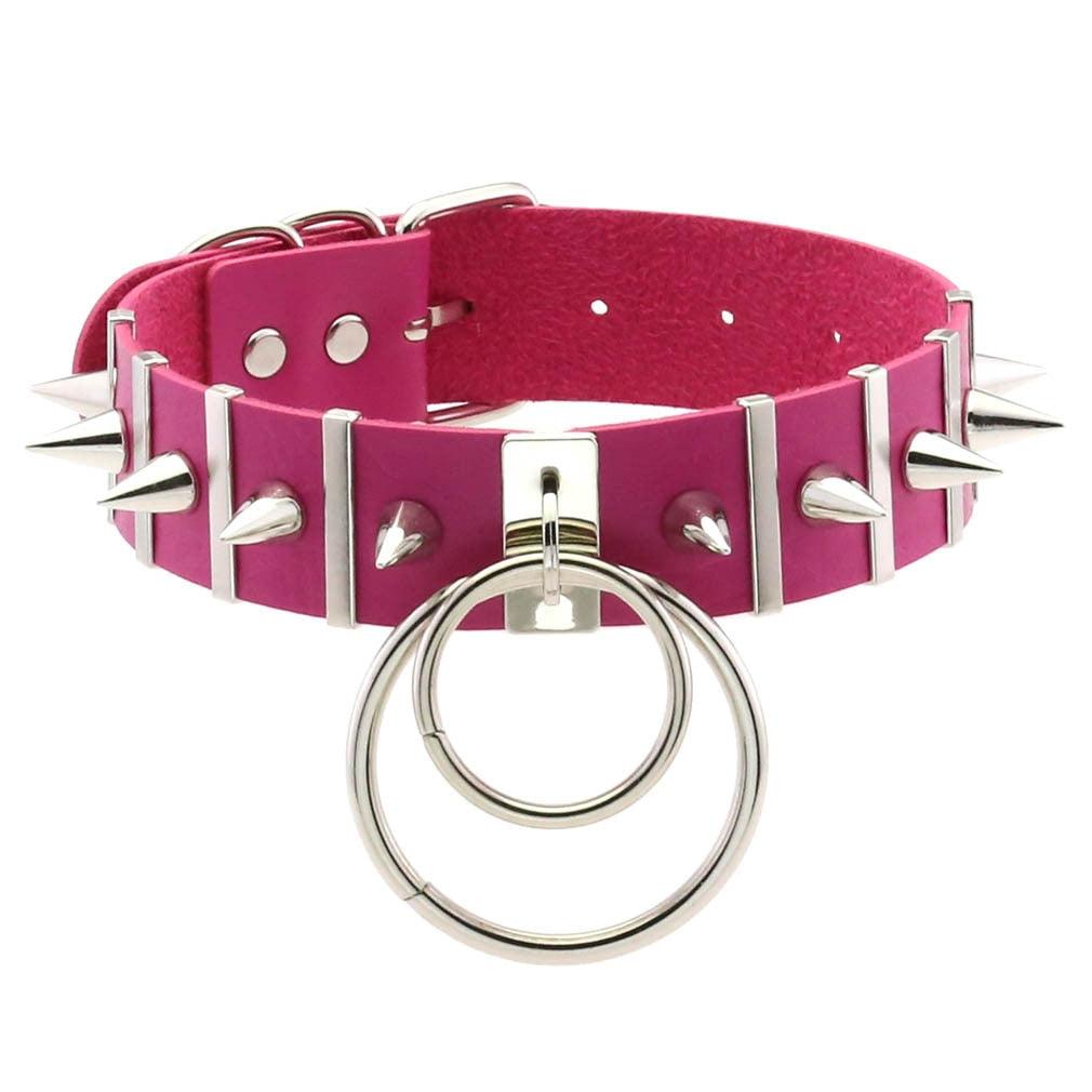 Rose Leather Choker Collection - 23 Choker - Femboy Fatale