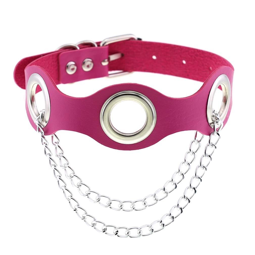 Rose Leather Choker Collection - 29 Choker - Femboy Fatale
