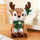 Kawaii Christmas Deer Plush