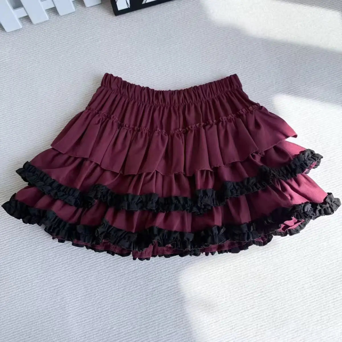 Layered Ruffle Mini Skirt Collection