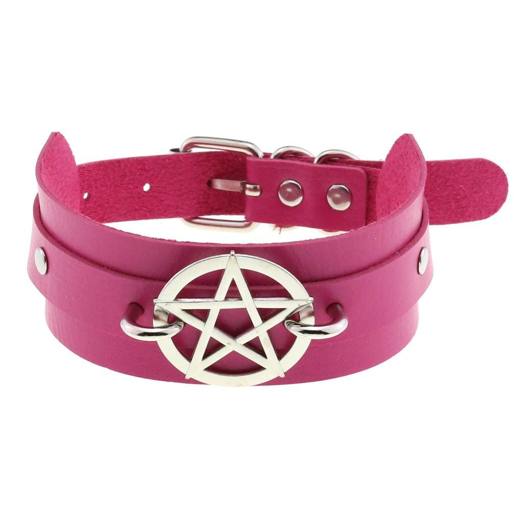 Rose Leather Choker Collection - 17 Choker - Femboy Fatale