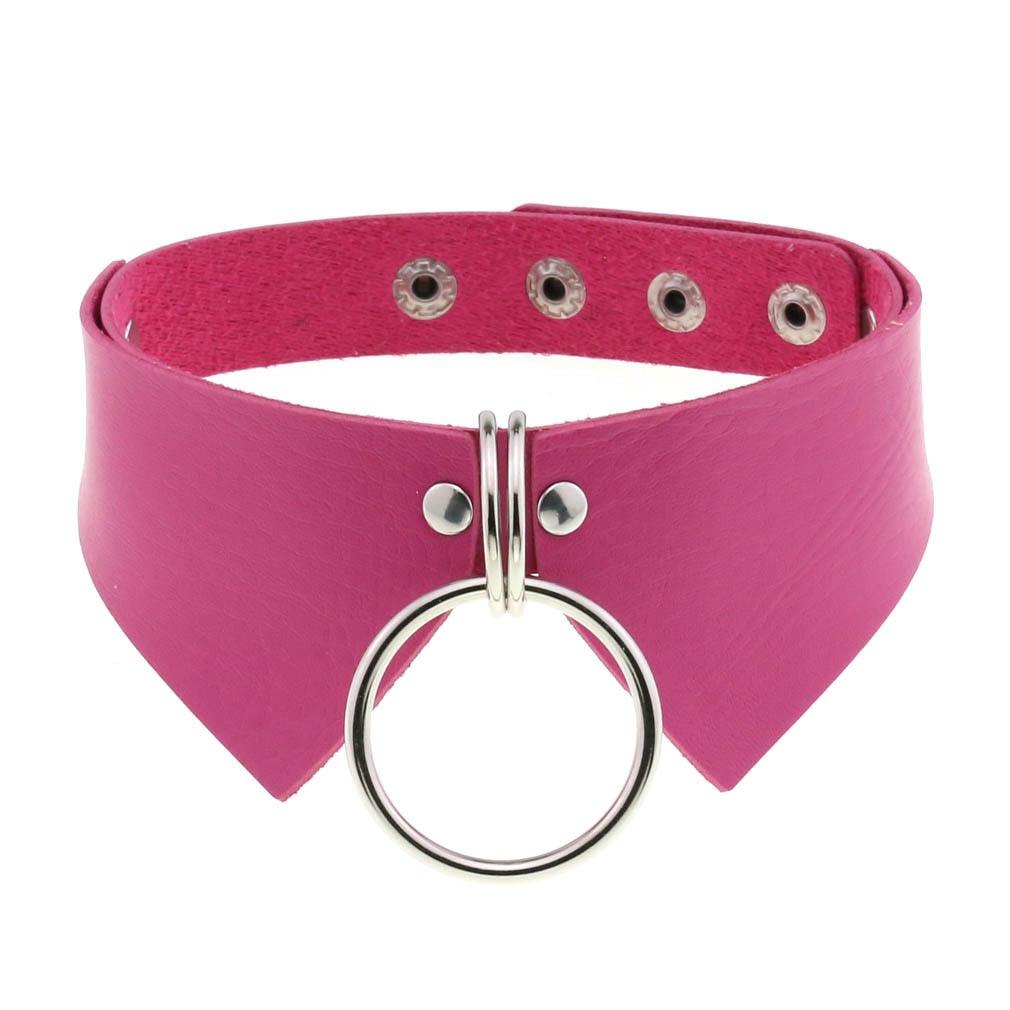 Rose Leather Choker Collection - Choker - Femboy Fatale