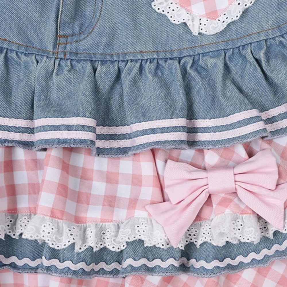 Kawaii Harajuku Denim Mini Skirts