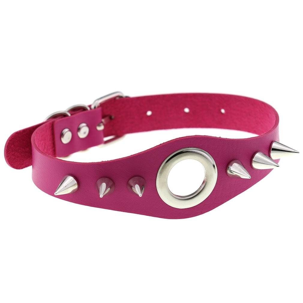 Rose Leather Choker Collection - 30 Choker - Femboy Fatale