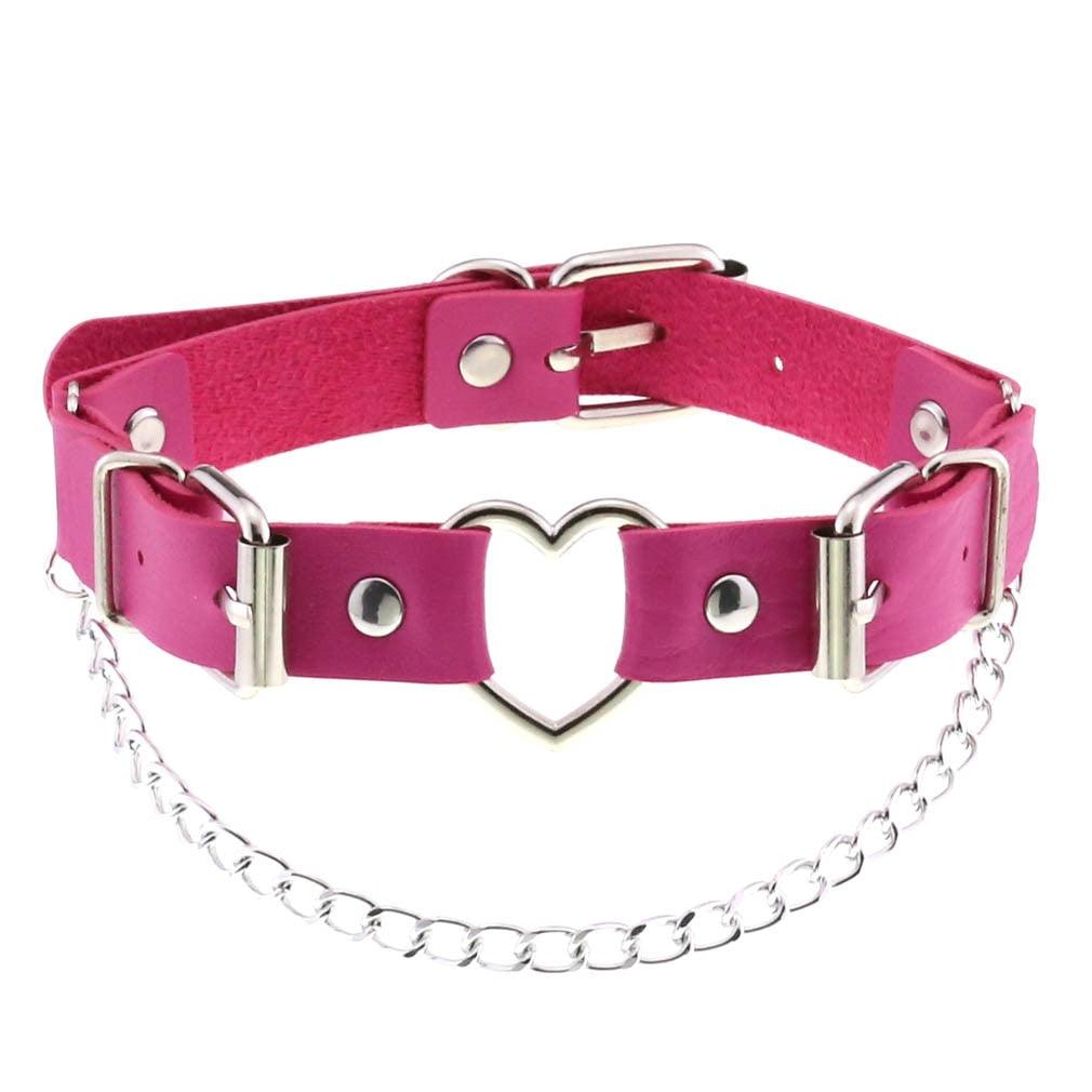 Rose Leather Choker Collection - 22 Choker - Femboy Fatale