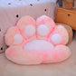Cat Paw Pillow - 70cm x 60cm / Multicolor Pink Pillow - Femboy Fatale
