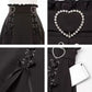 Gothic Heart Ribbon Skirts