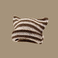 Striped Cat Ears Beanie Collection