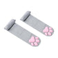 Cat Paw Thigh High Socks - Grey Socks - Femboy Fatale