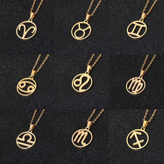Zodiac Symbol Necklace - Necklace - Femboy Fatale