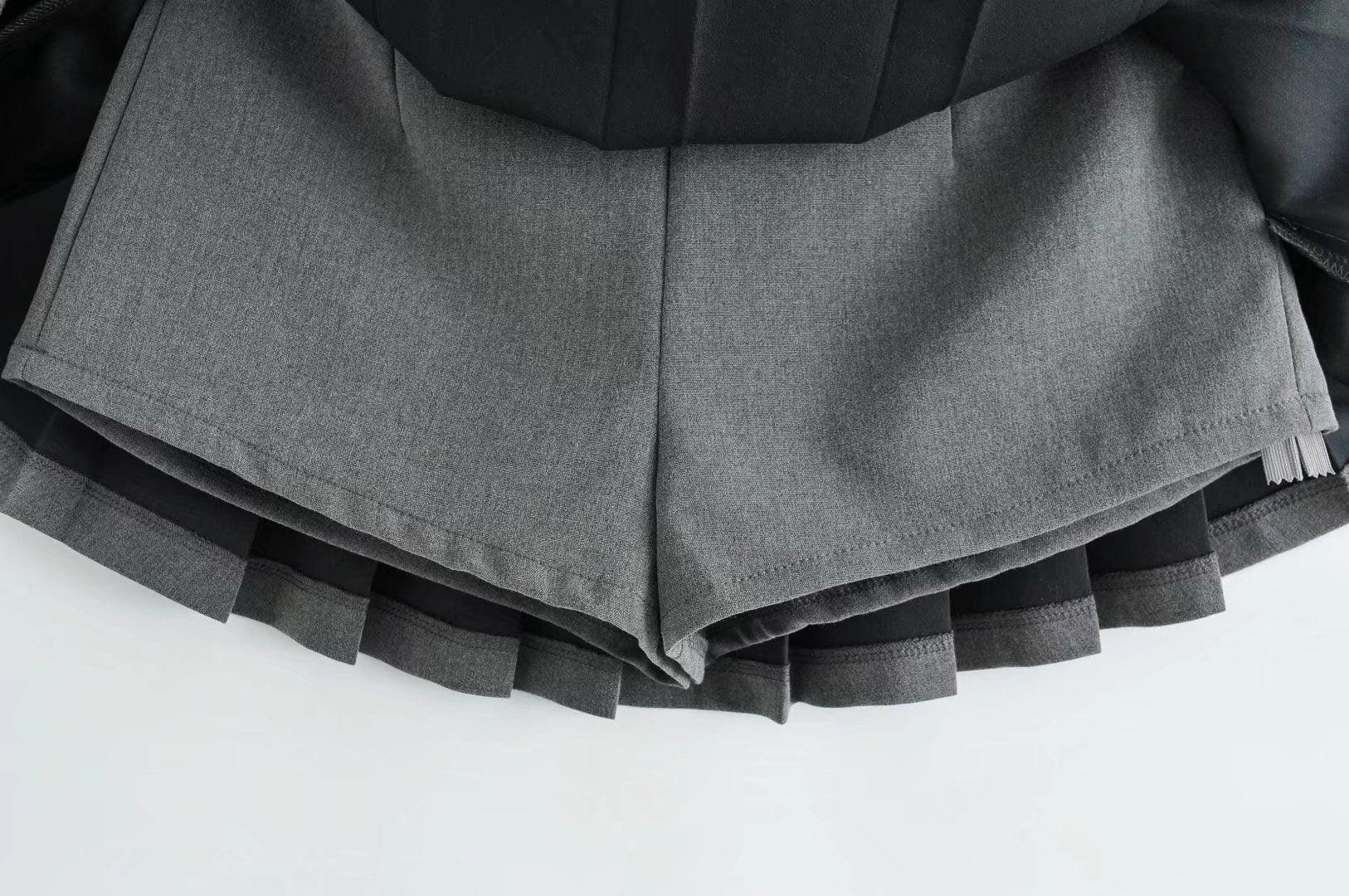 Pleated Mini Skirt - Skirts - Femboy Fatale