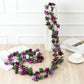 250cm Vines with Flowers - Purple Artificial Plant - Femboy Fatale