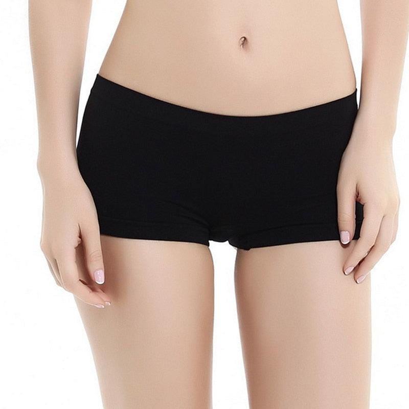 Seamless Boy Shorts Collection - Black underwear - Femboy Fatale